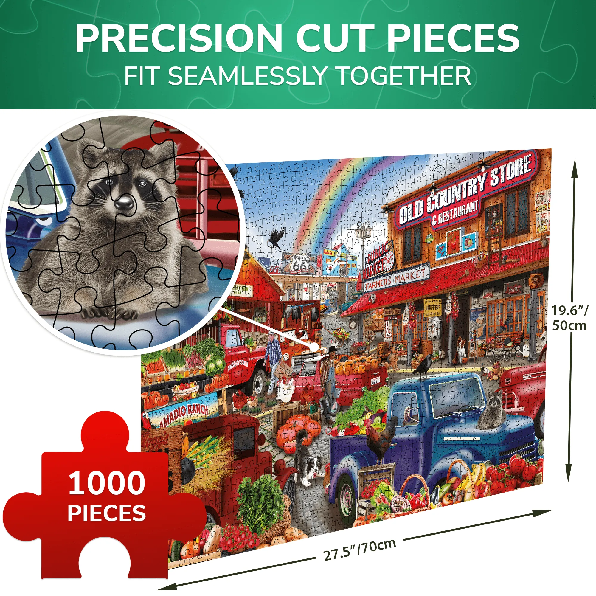 1000 Pcs Jigsaw Puzzle for Adults | Bazzar