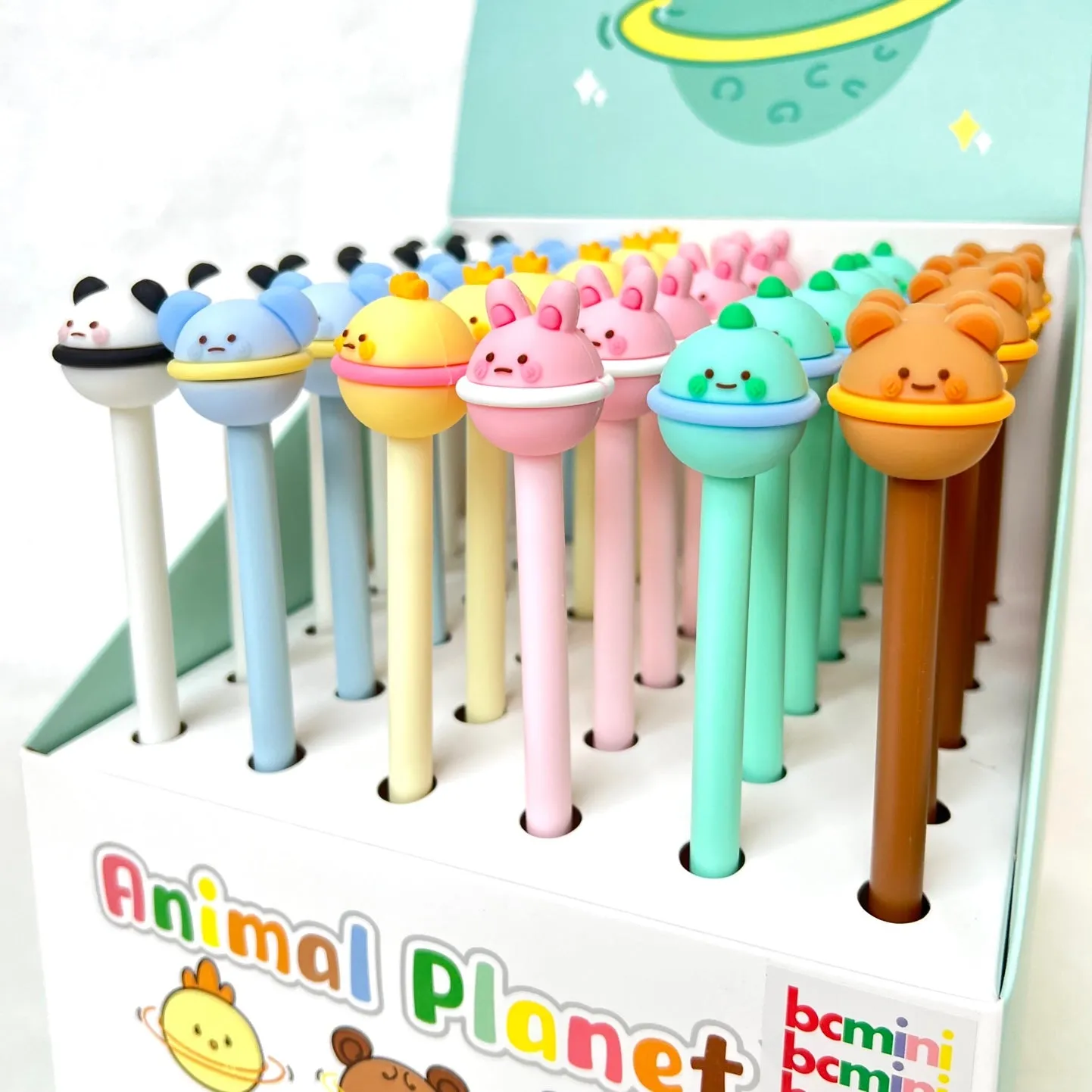 22497 ANIMAL PLANETS GEL PEN-36