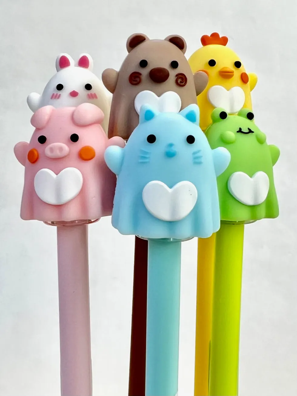 22558 ANIMAL GHOST GEL PEN-36