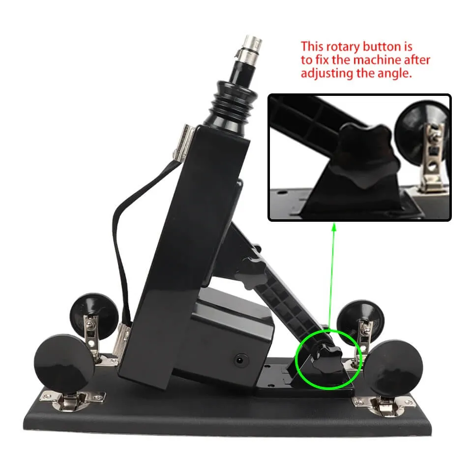 3XLR Adjustable Sex Machine Male and Female Pumping Gun