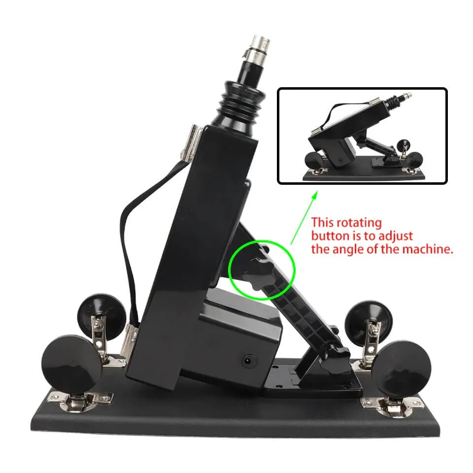 3XLR Adjustable Sex Machine Male and Female Pumping Gun