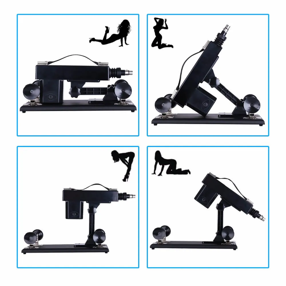 3XLR Adjustable Sex Machine Male and Female Pumping Gun