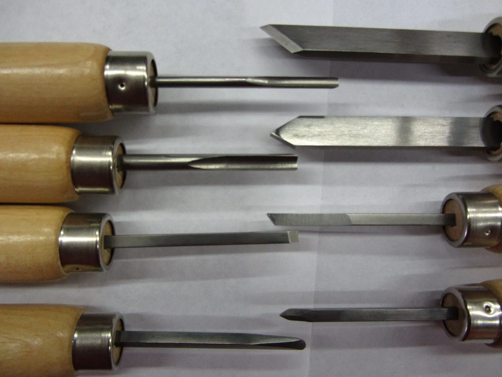 8pc Mini Lathe Turning Tools