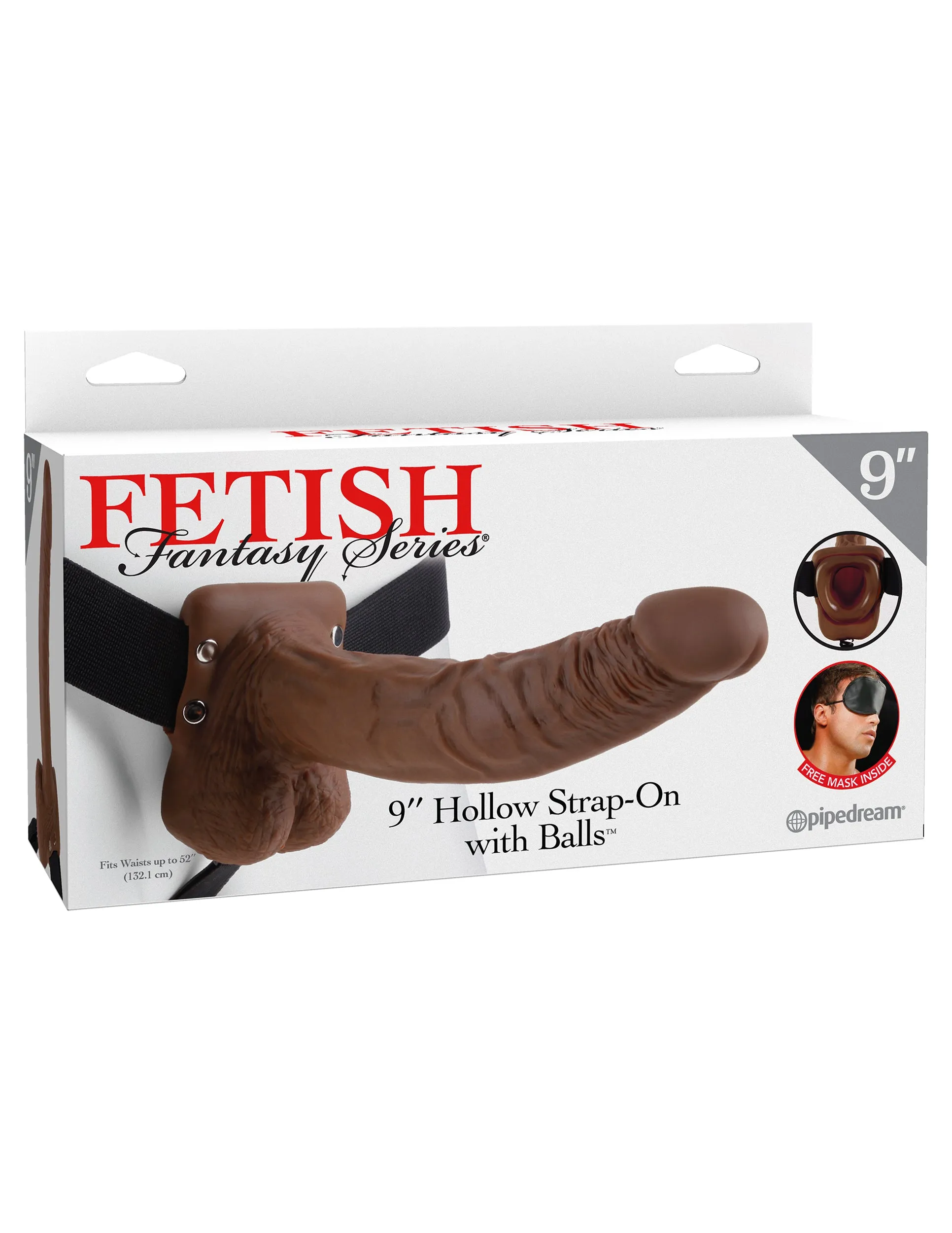 9-Inch Hollow Strap-On: Fun Adventures Await with Lifelike Textures!