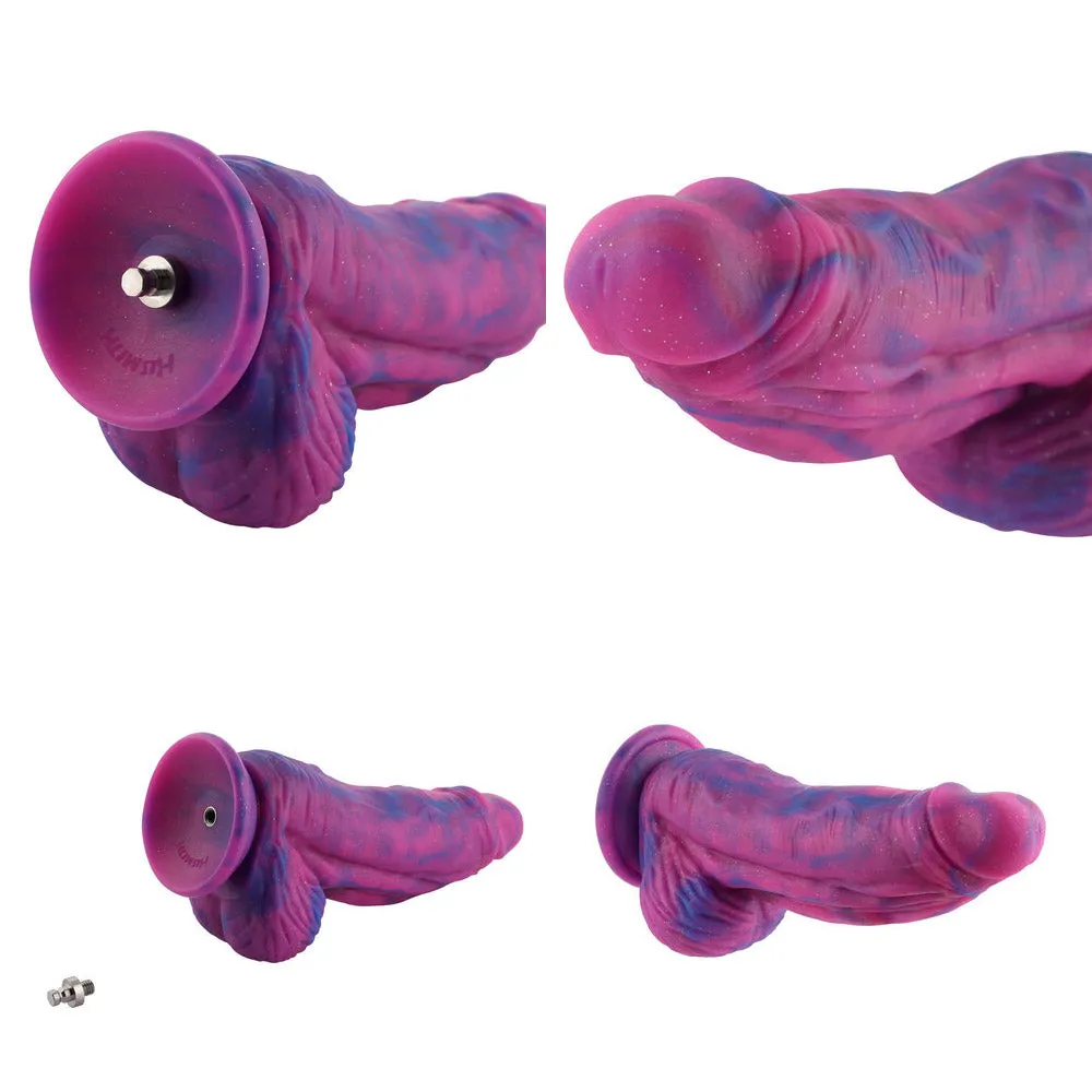 9.45'' Slightly Curved Fantasy Silicone Dildo Attachment for Hismith Sex Machines