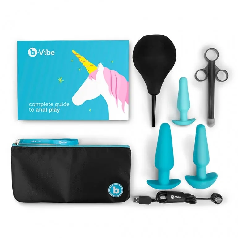 b-Vibe Anal Education Set - Teal