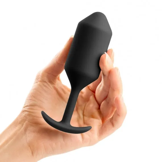 b-Vibe Snug Plug 3 Medium Weighted Silicone Anal Plug