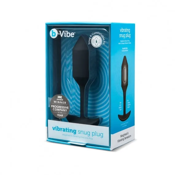 b-Vibe Snug Plug Vibrating Anal Plug Medium