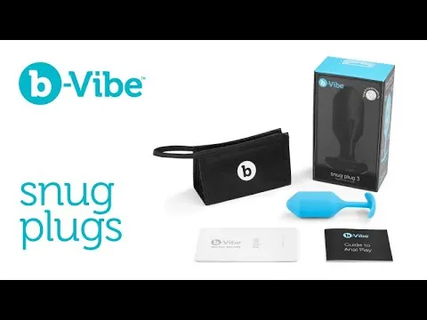 b-Vibe Snug Plug Vibrating Anal Plug Medium