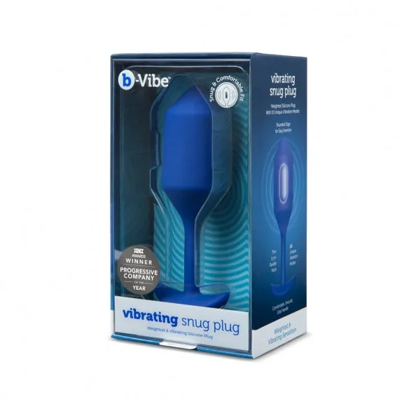 B-Vibe Vibrating Snug Plug 4 (XL) - Black