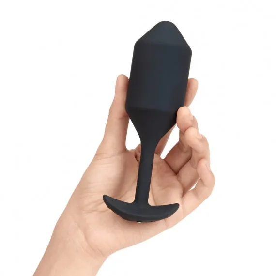 B-Vibe Vibrating Snug Plug 4 (XL) - Black