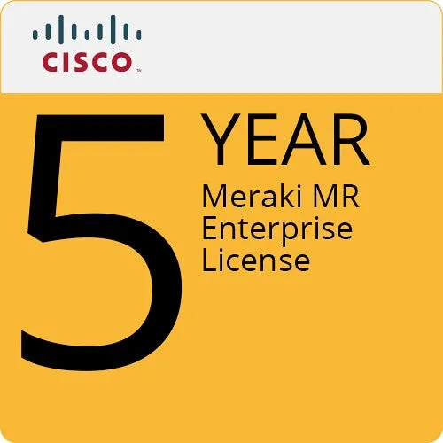 Cisco MR44 Wireless Dual-Band Indoor Access Point Kit with 5-Year Enterprise License and Support