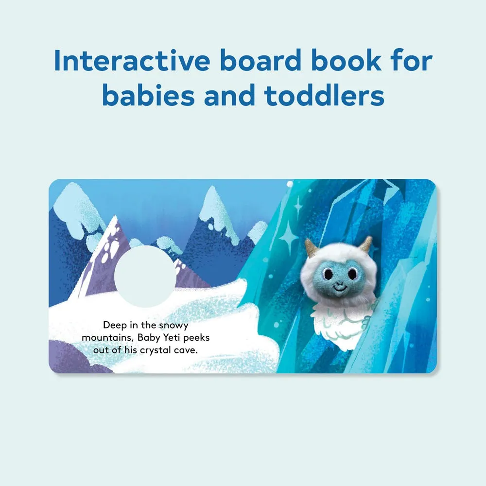 Finger Puppet Board Book - Baby Yeti