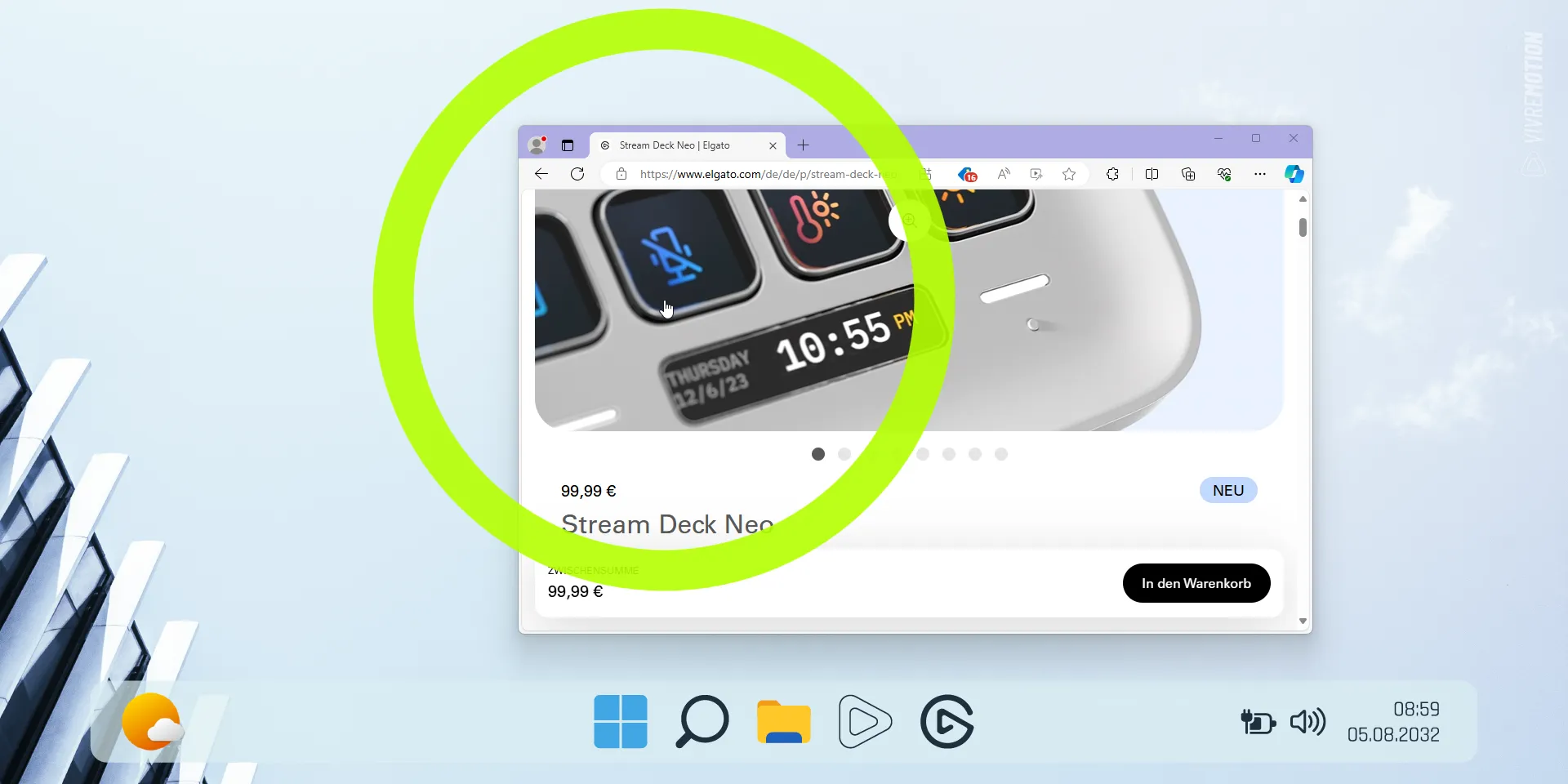 FOCUS SCREEN MASK for Windows | Stream Deck Plugin