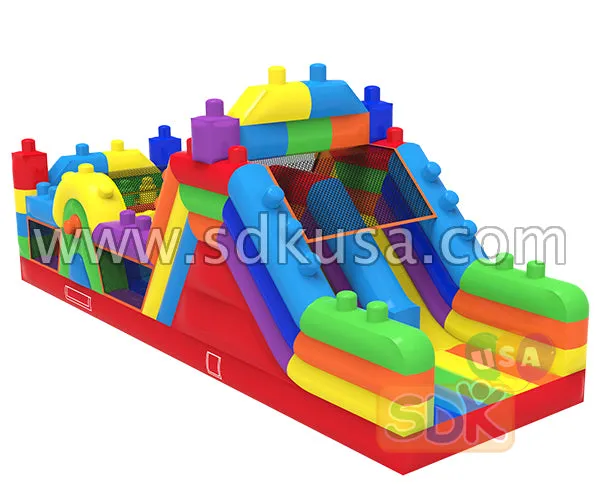 GO-205 Building blocks obstacle course