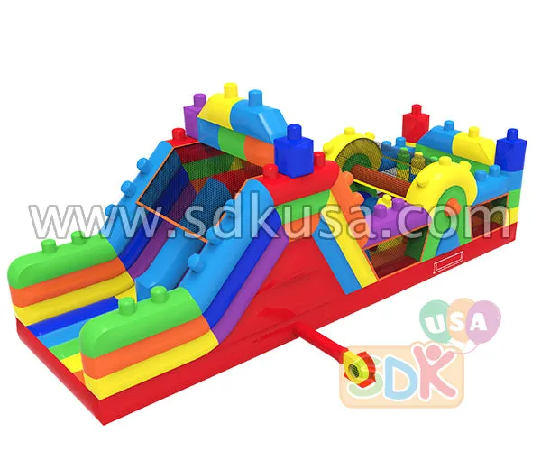 GO-205 Building blocks obstacle course