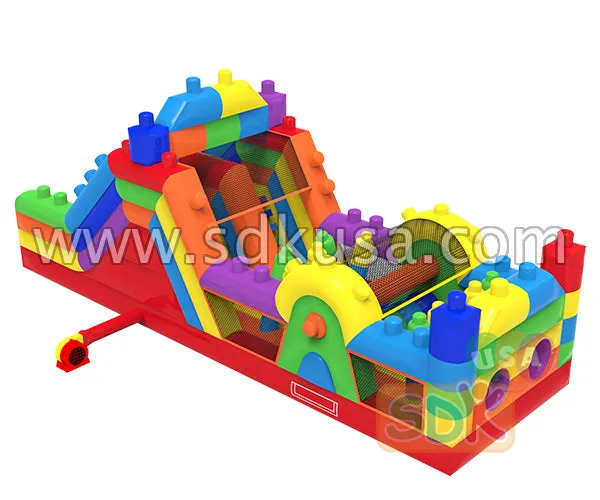 GO-205 Building blocks obstacle course