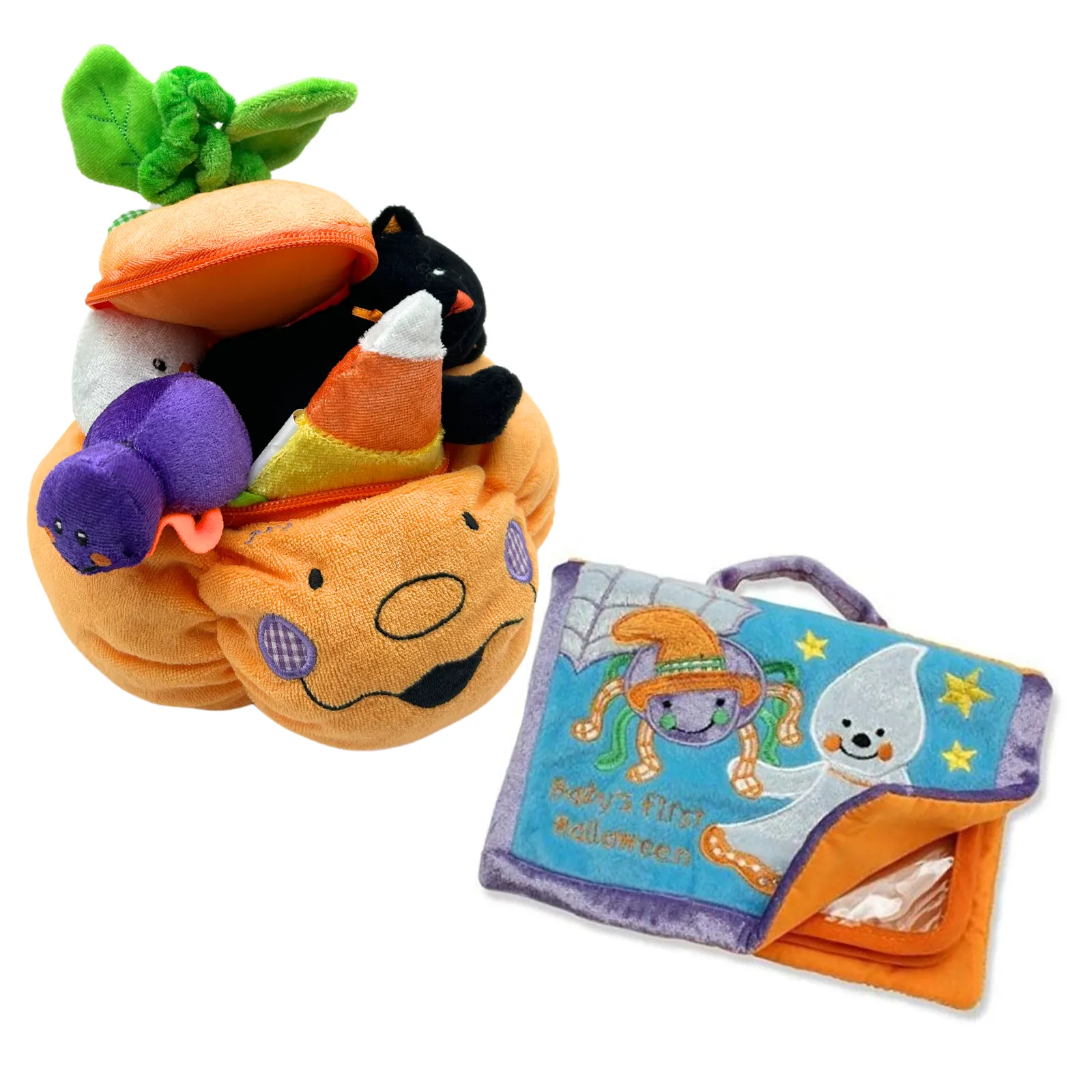 Halloween Gift Bundle with Pumpkin Playset   Soft Photo Album