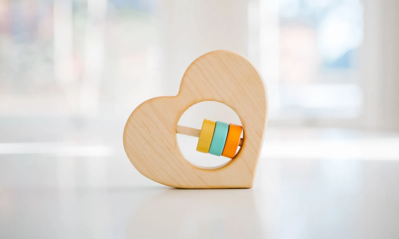 Heart Baby Rattle