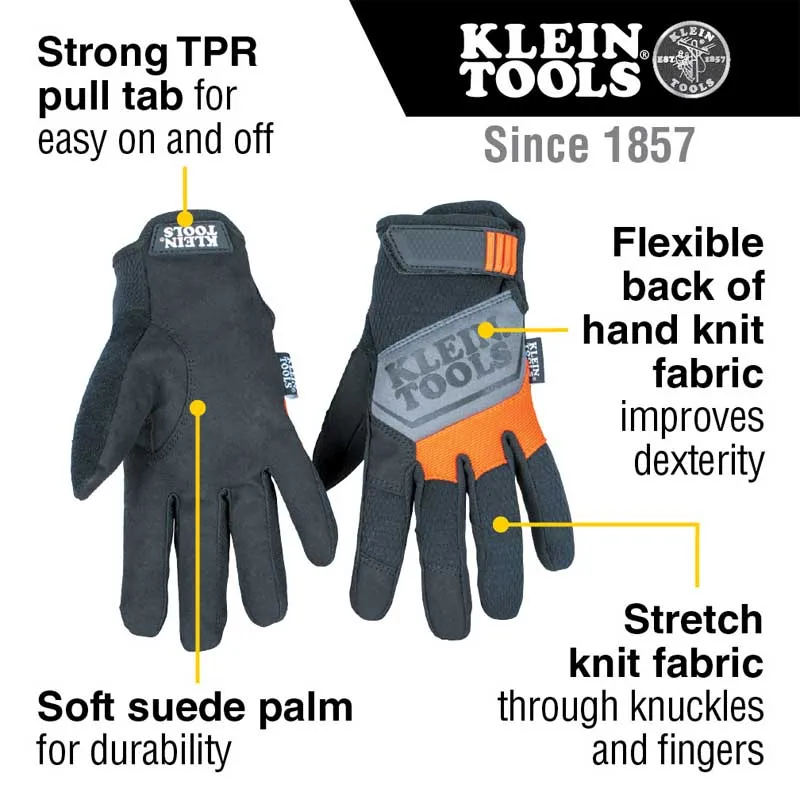 Klein Tools General Purpose Gloves, Medium