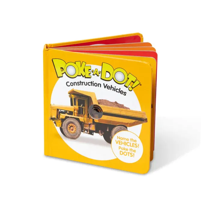 Melissa & Doug® Poke-A-Dot: Construction Vehicles