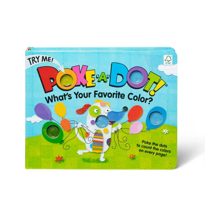 Melissa & Doug® Poke-A-Dot: What's Your Favorite Color