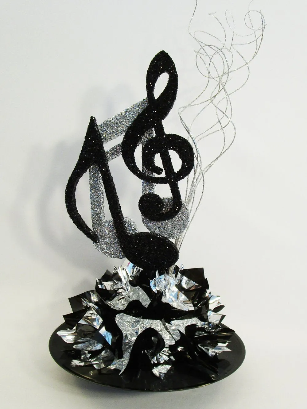 Musical Notes on Record Centerpiece