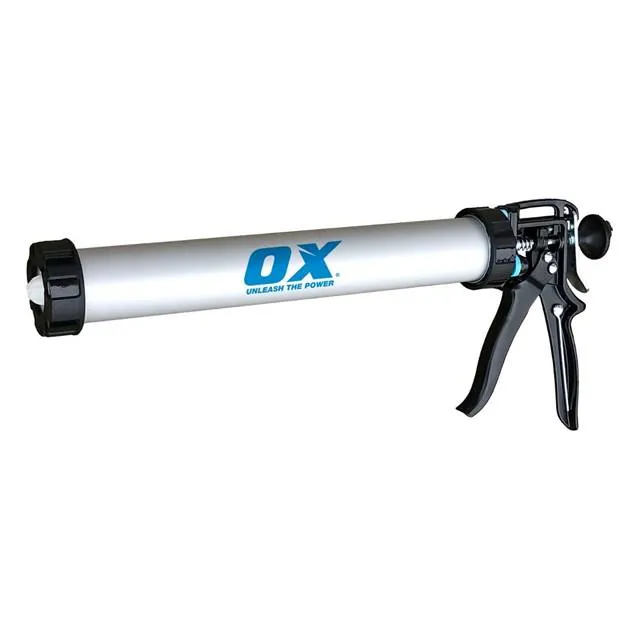 Ox Tools OX-P043120 Pro Sausage Gun 20oz, 12:1 Thrust Ratio