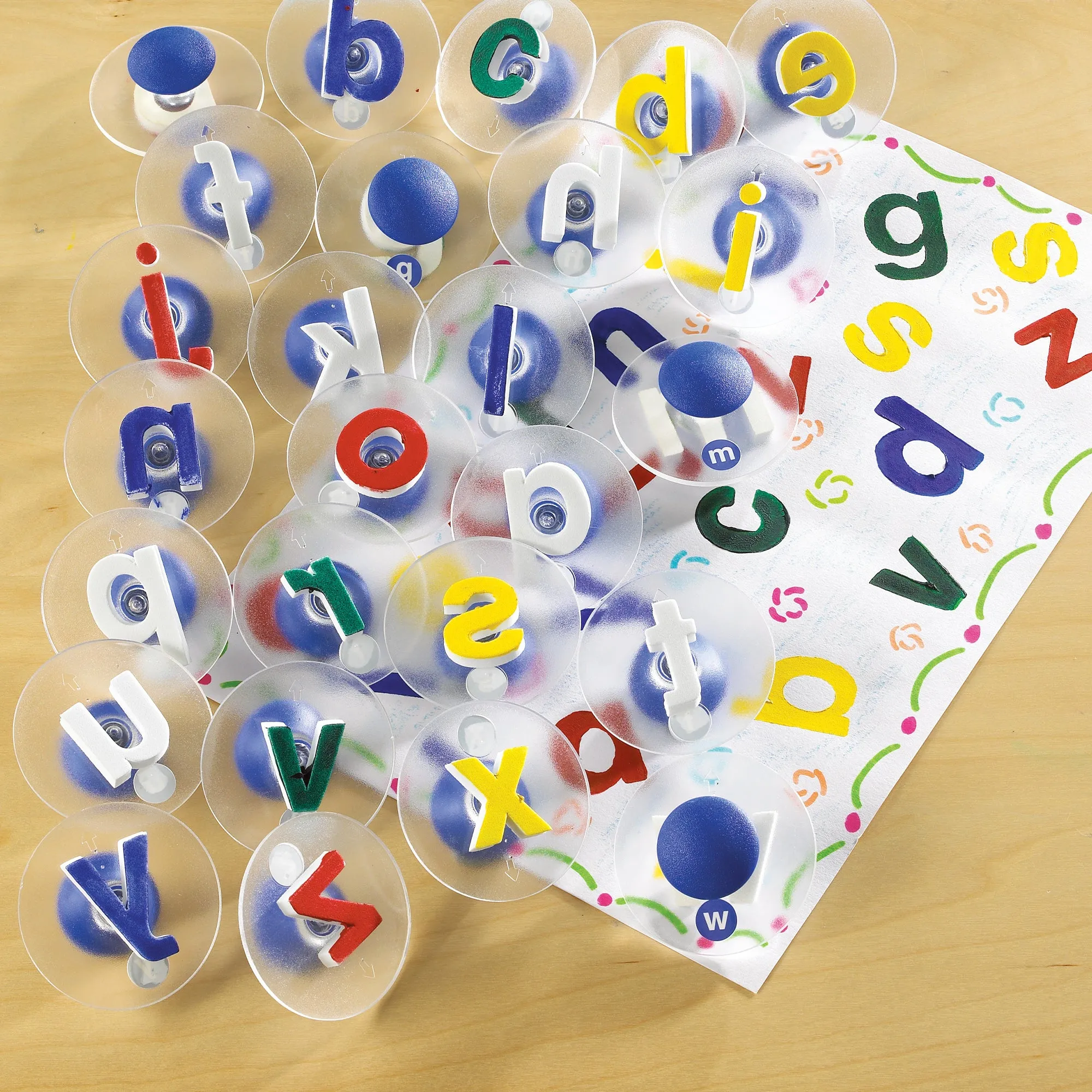 Paint Stampers - Lowercase Letters