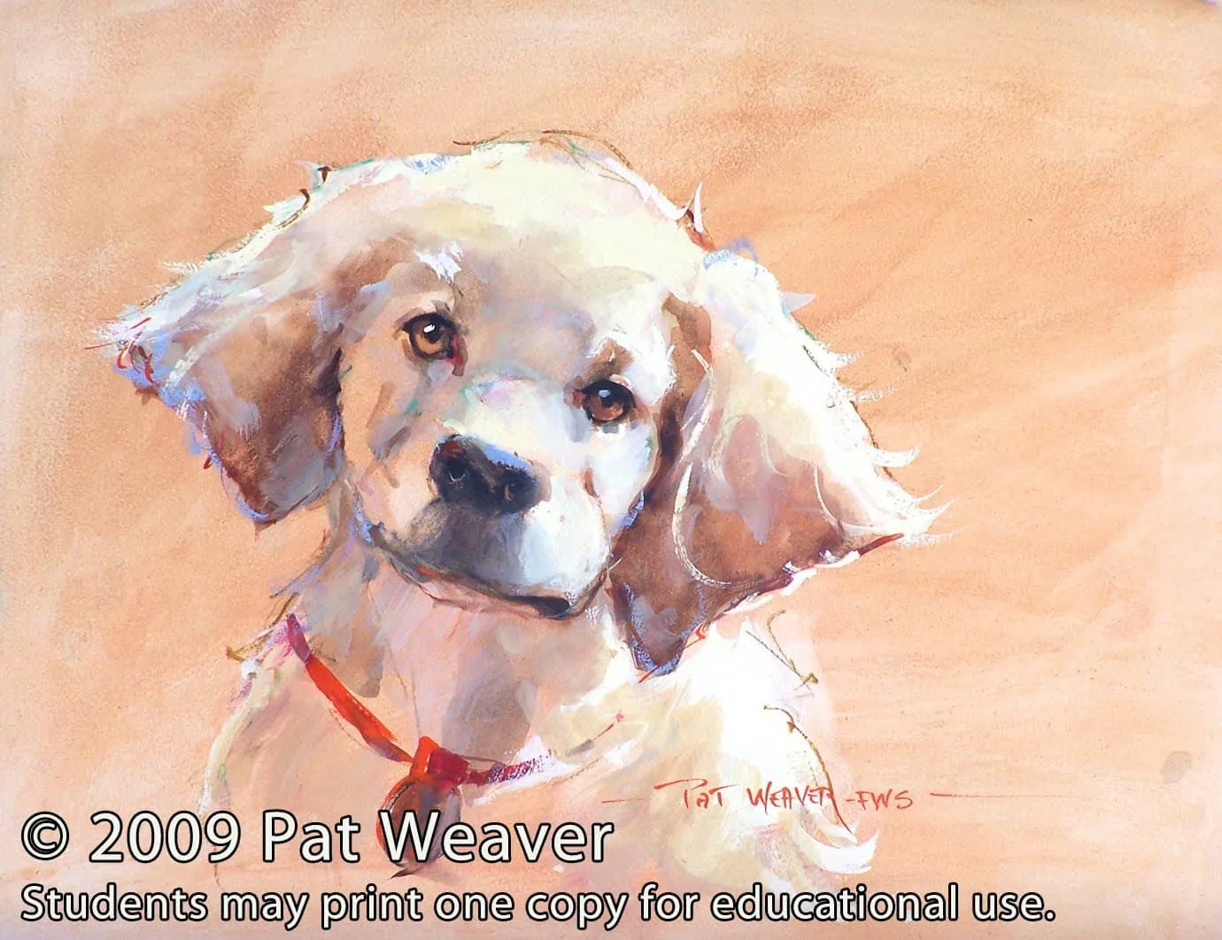 Pat Weaver: Animal Portraits in Watermedia