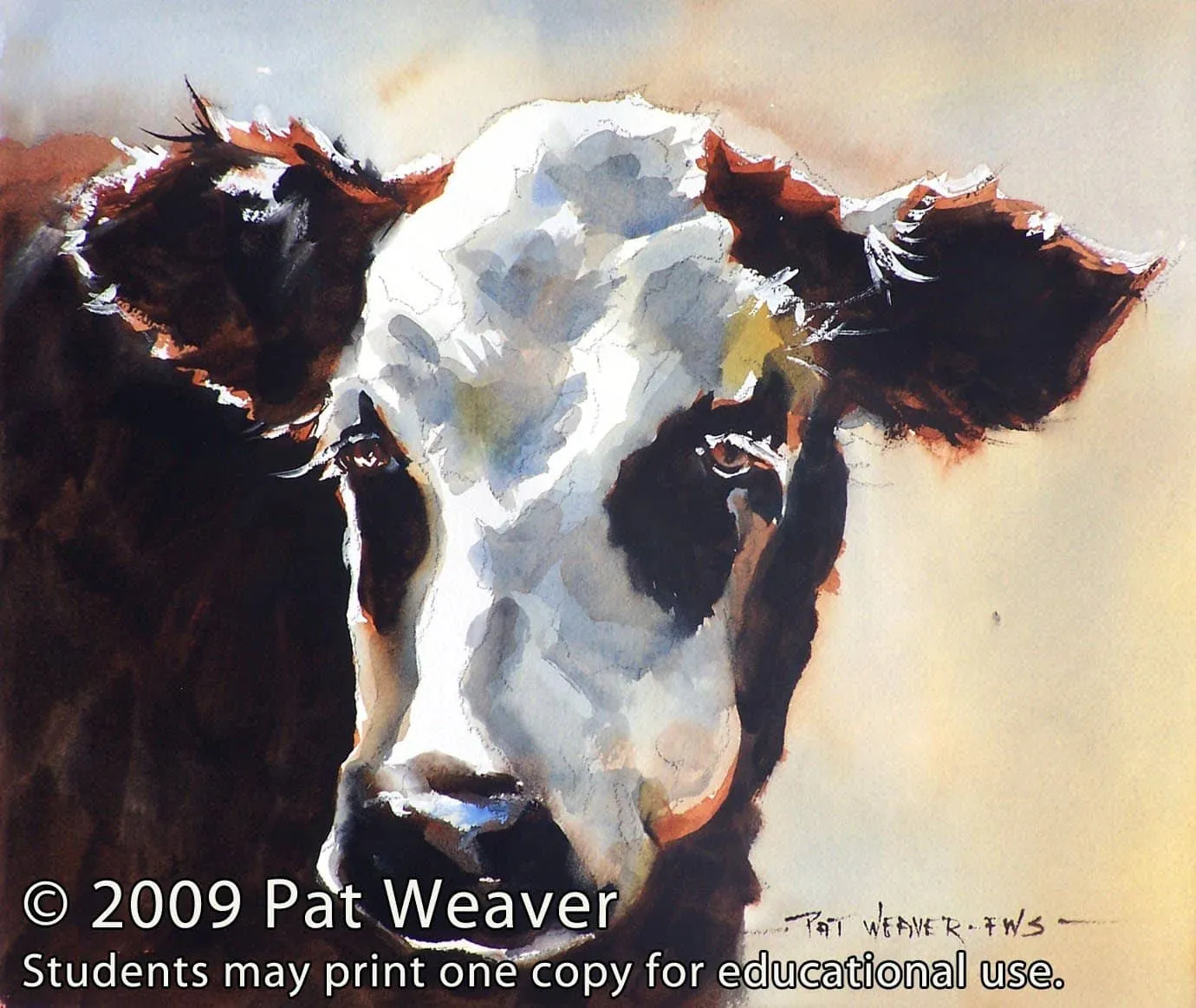 Pat Weaver: Animal Portraits in Watermedia