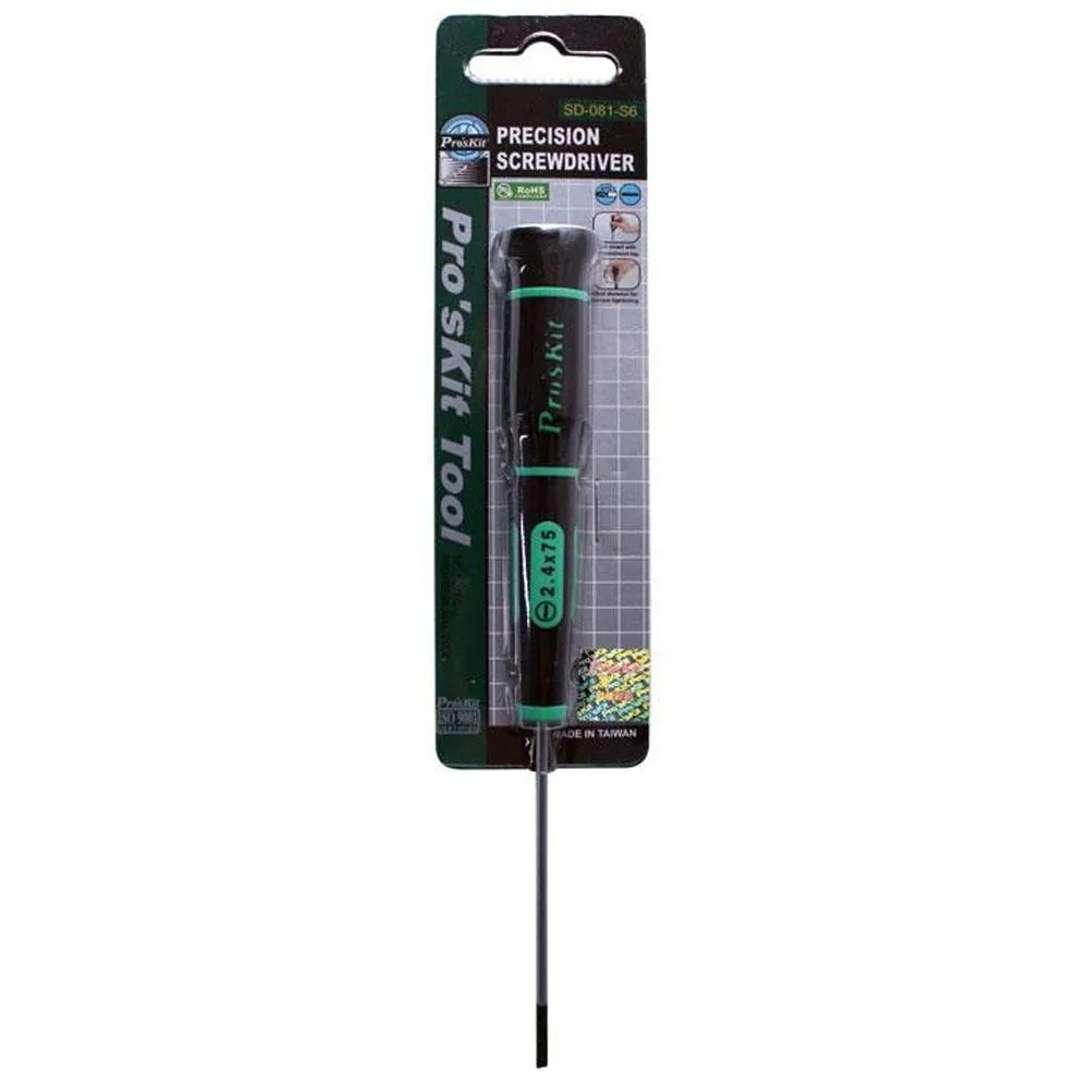 Screwdriver, 2.4mm Slotted x 3.0" Shaft