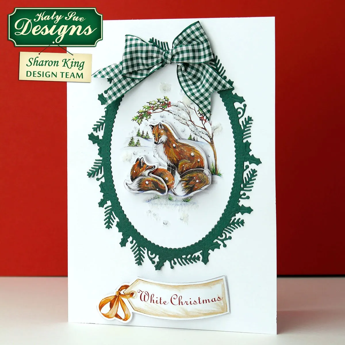 Snow Globe Winter Animal Scenes Kit: Flower Soft, Globes & Paper Craft Pad (Not Die Cut)