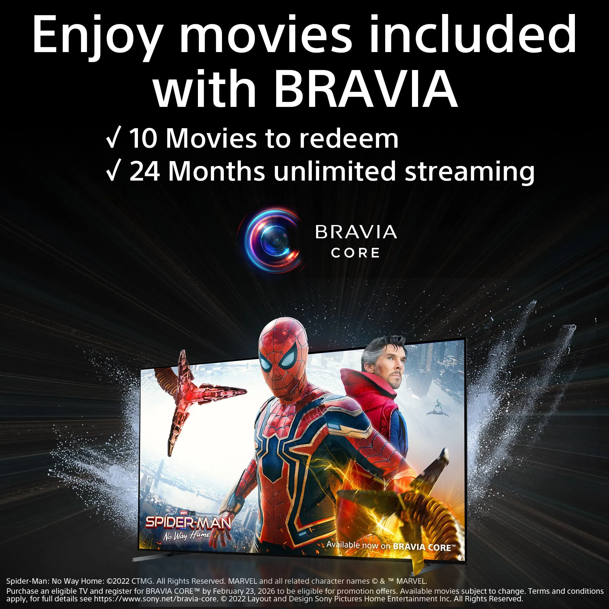 Sony XR65A95LU 65 Inch A95L 4K UHD HDR Google Smart Bravia TV 2023