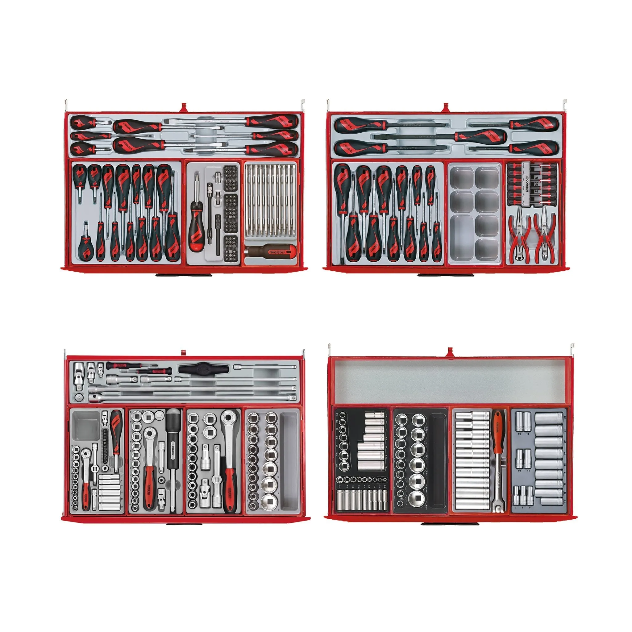 Teng Tools 1100 Piece Complete Mixed Monster Mega Master Hand Tool Kit - TCMONSTER02