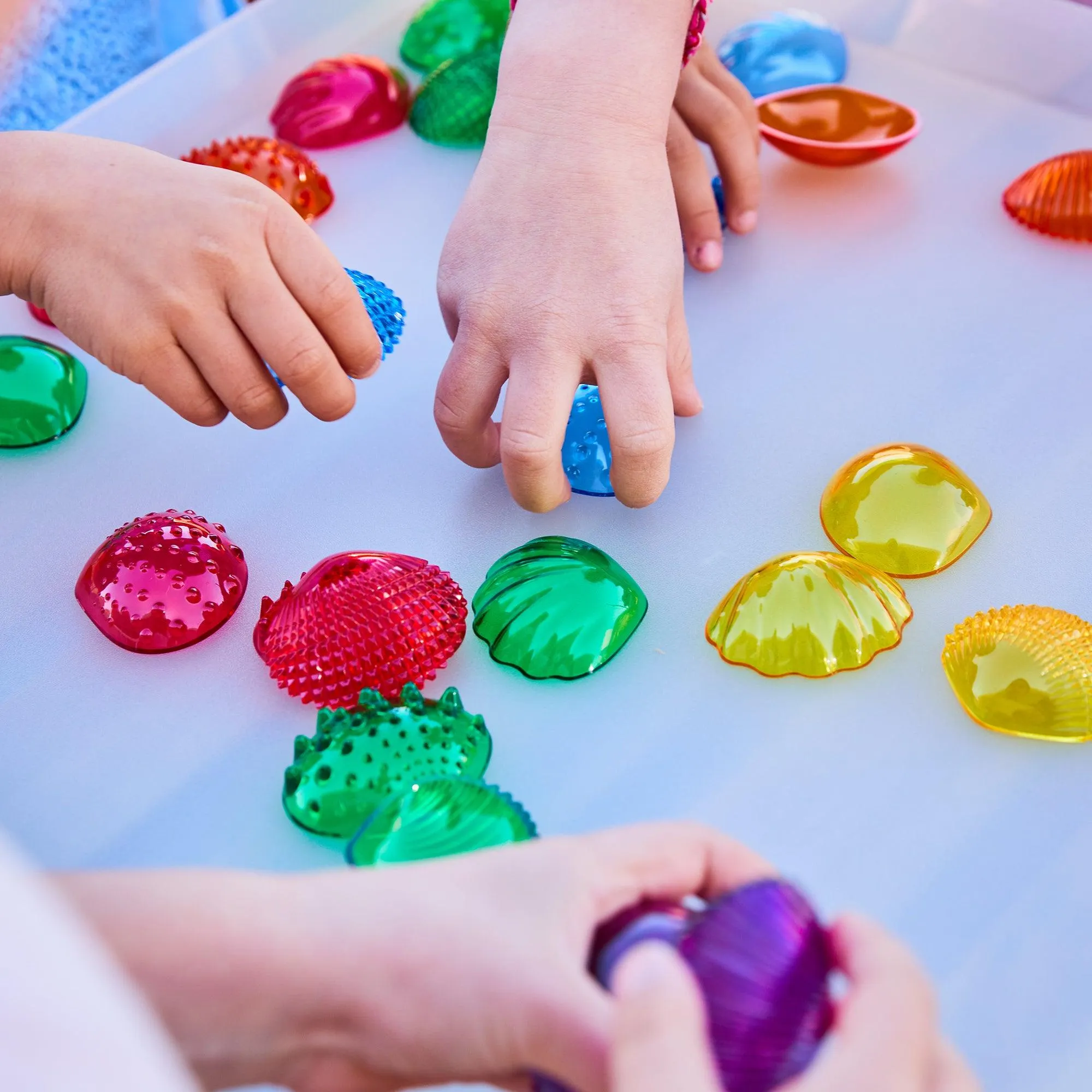 Transparent Tactile Shells