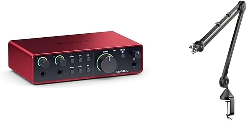 USB Audio Interface for Guitarists, Vocalists, Podcasters