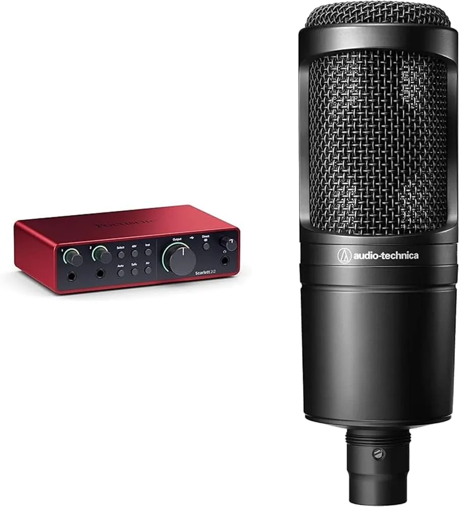 USB Audio Interface for Guitarists, Vocalists, Podcasters