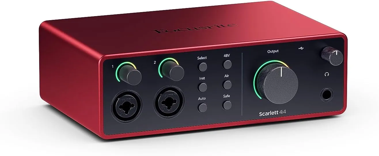 USB Audio Interface for Guitarists, Vocalists, Podcasters